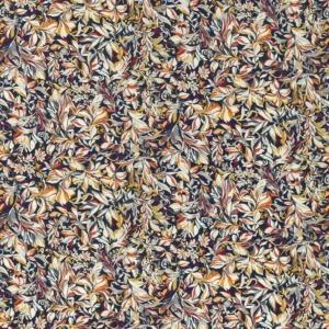 multicolour botanical velvet-chenille fabric from Studio G