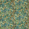 blue botanical velvet-chenille fabric from Studio G