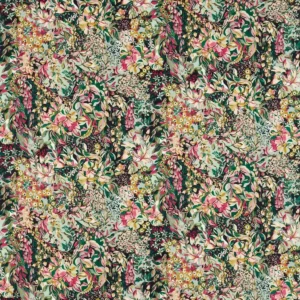 multicolour botanical cotton fabric from Studio G