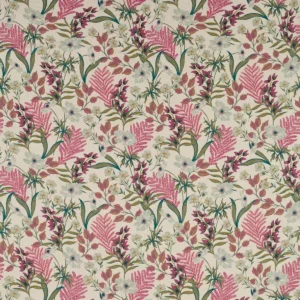 green botanical cotton fabric from Studio G