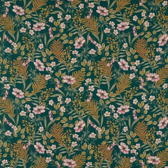 Hazelbury Fabric - Forest swatch
