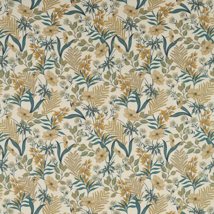 Hazelbury Fabric - Ochre swatch