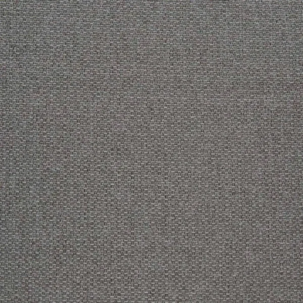 Chiltern Fabric - Pewter by black-grey plain woven fabric from Prestigious Textiles