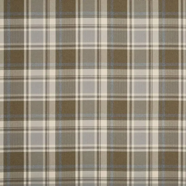 Belmont Fabric - Stone by black-grey checked woven fabric from Prestigious Textiles