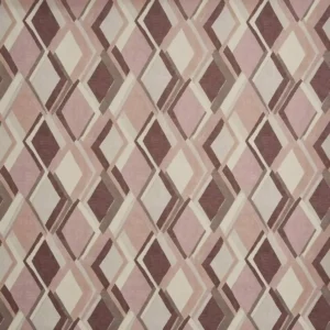multicolour geometric printed fabric from Prestigious Textiles