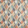 multicolour geometric printed fabric from Prestigious Textiles