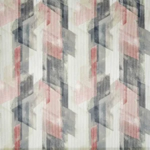 multicolour geometric printed fabric from Prestigious Textiles