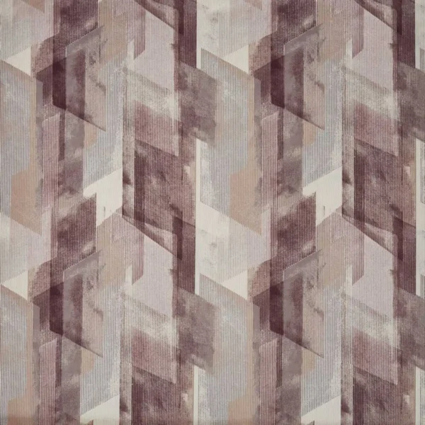 multicolour geometric printed fabric from Prestigious Textiles
