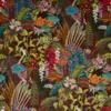 multicolour botanical velvet-chenille fabric from Prestigious Textiles