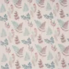 blue botanical embroideried fabric from Prestigious Textiles
