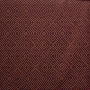 purple geometric jacquard fabric from Prestigious Textiles