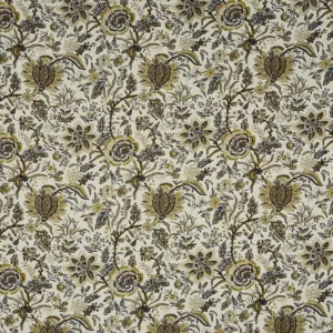 brown botanical printed fabric from Prestigious Textiles