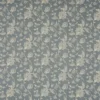 blue botanical embroideried fabric from Prestigious Textiles