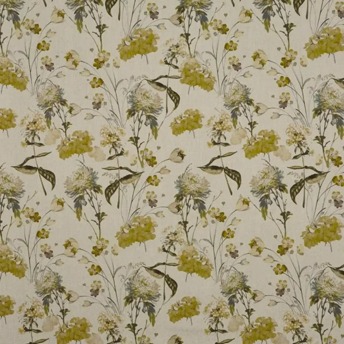 Chiswick Fabric - Ochre swatch