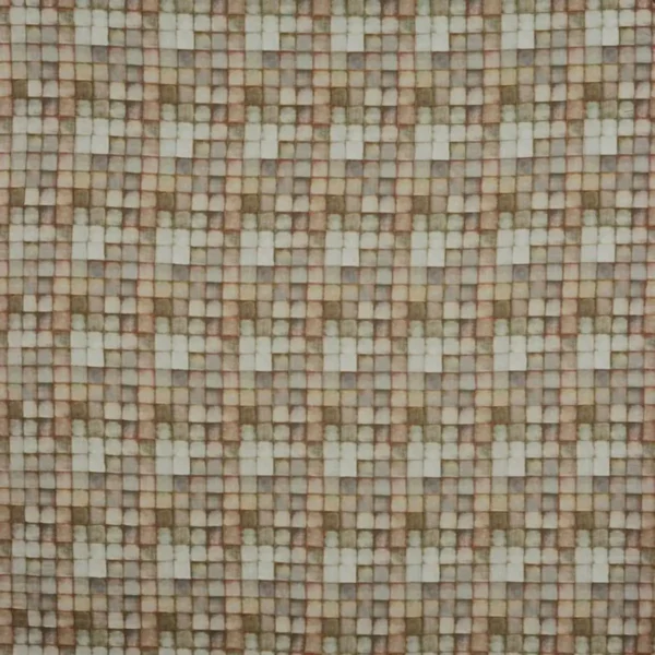 Highgate Fabric - Woodrose by purple geometric woven fabric from Prestigious Textiles