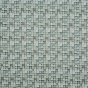 blue geometric woven fabric from Prestigious Textiles