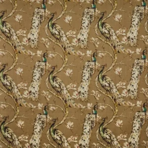 brown animal printed fabric from Prestigious Textiles