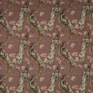 purple animal printed fabric from Prestigious Textiles