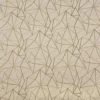 brown geometric embroideried fabric from Prestigious Textiles