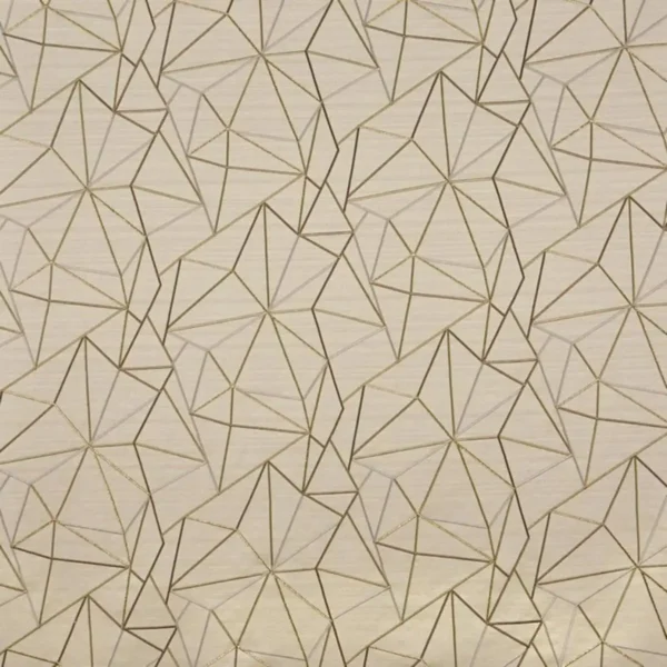 Fraction Fabric - Stonewash by brown geometric embroideried fabric from Prestigious Textiles