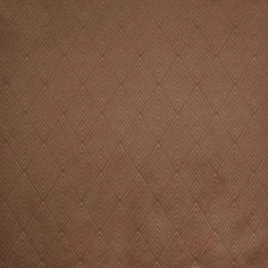 brown geometric jacquard fabric from Prestigious Textiles
