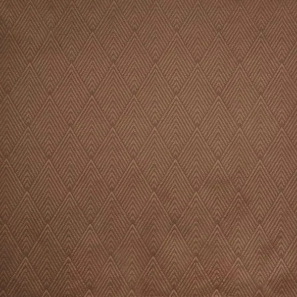 Crimp Fabric - Copper by brown geometric jacquard fabric from Prestigious Textiles
