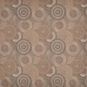 black-grey geometric cotton fabric from Prestigious Textiles