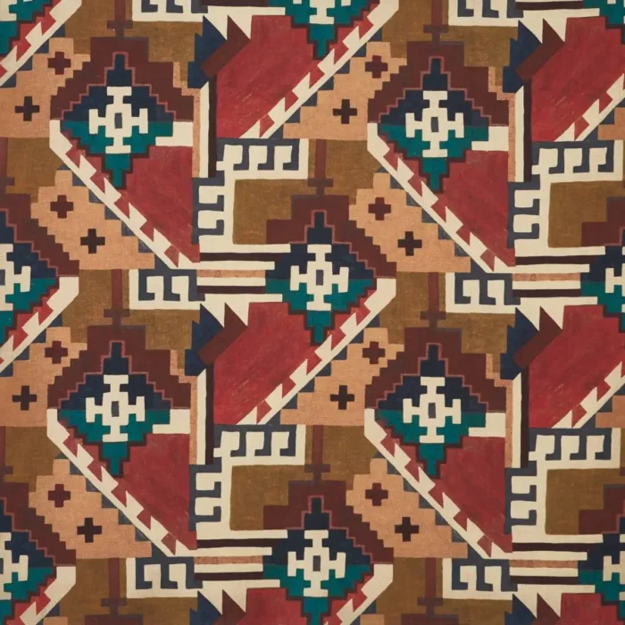 Machu Picchu Fabric - Tribal swatch