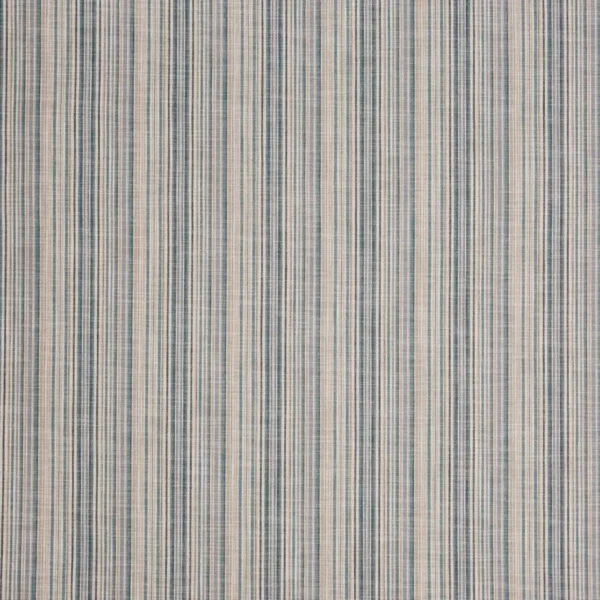 Mavila Fabric - Mineral by blue striped woven fabric from Prestigious Textiles