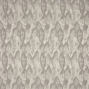 black-grey botanical printed fabric from Prestigious Textiles