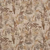 black-grey botanical cotton fabric from Prestigious Textiles
