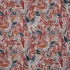 black-grey botanical cotton fabric from Prestigious Textiles