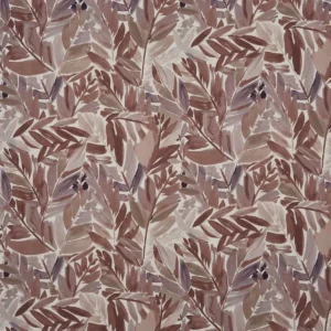 purple botanical cotton fabric from Prestigious Textiles