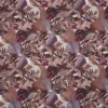 purple botanical cotton fabric from Prestigious Textiles