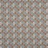 brown geometric embroideried fabric from Prestigious Textiles