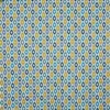 blue geometric embroideried fabric from Prestigious Textiles