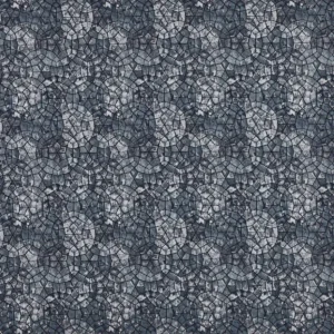 blue geometric jacquard fabric from Prestigious Textiles