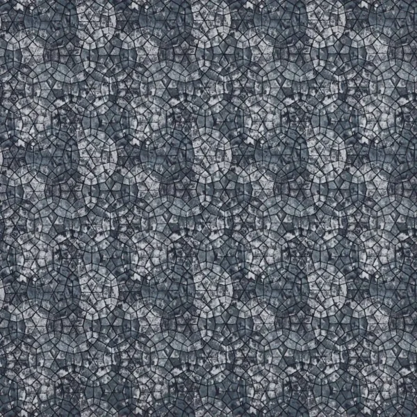 Agate Fabric - Sapphire by blue geometric jacquard fabric from Prestigious Textiles