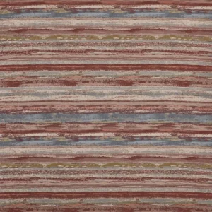 orange striped jacquard fabric from Prestigious Textiles