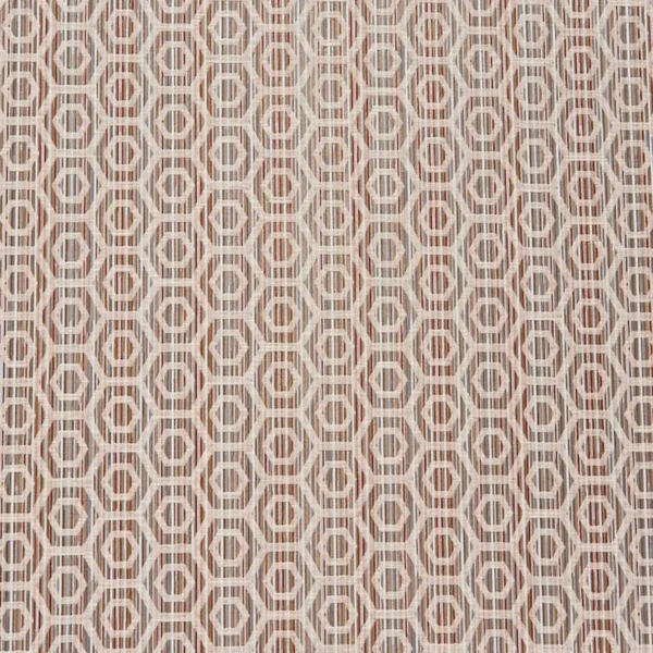 Peninsular Fabric - Tundra by orange geometric jacquard fabric from Prestigious Textiles