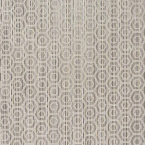 black-grey geometric jacquard fabric from Prestigious Textiles