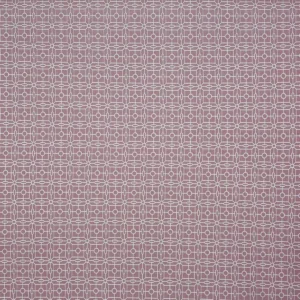 red geometric jacquard fabric from Prestigious Textiles