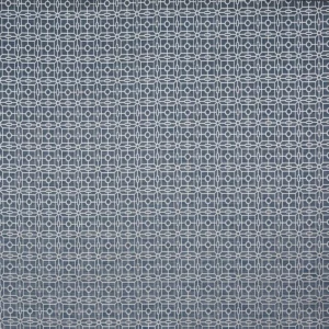 blue geometric jacquard fabric from Prestigious Textiles