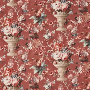 multicolour botanical cotton fabric from Prestigious Textiles