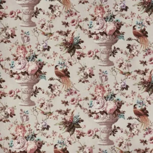 multicolour botanical cotton fabric from Prestigious Textiles