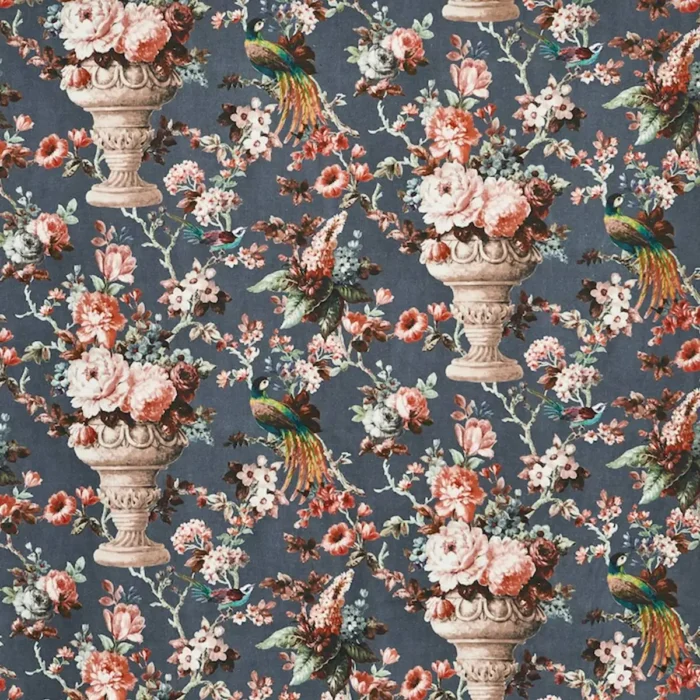Clarence Fabric - Royal swatch