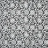 black-grey botanical jacquard fabric from Prestigious Textiles