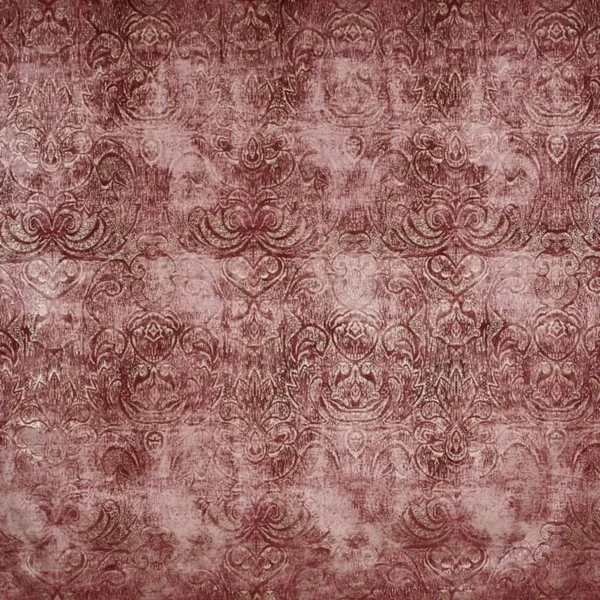 Darjeeling Fabric - Rosehip by pink traditional velvet-chenille fabric from Prestigious Textiles