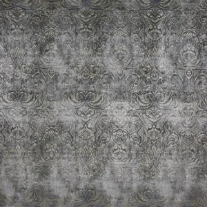 black-grey traditional velvet-chenille fabric from Prestigious Textiles