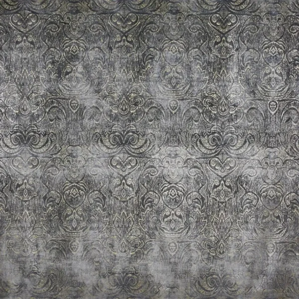Darjeeling Fabric - Pepperpod by black-grey traditional velvet-chenille fabric from Prestigious Textiles